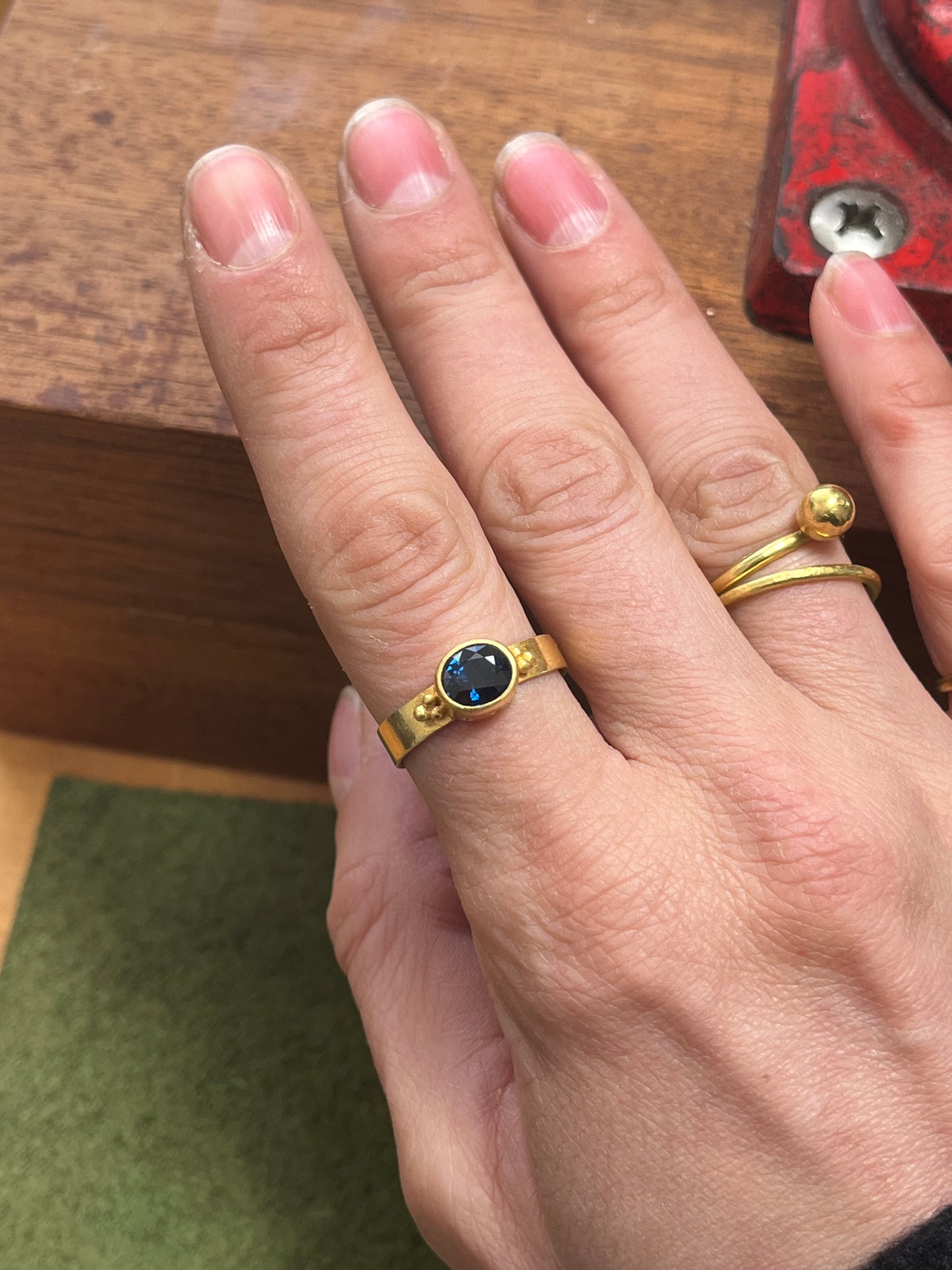 Custom Sapphire Ring