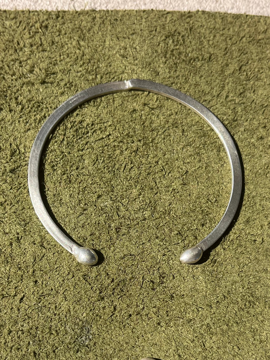 Notch Sterling Silver Cuff