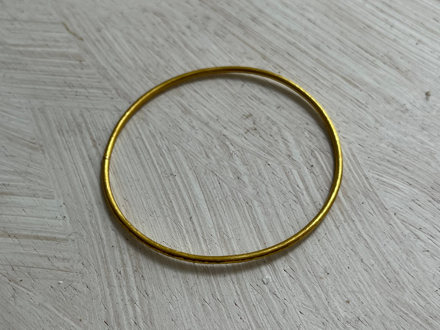 Hammered Bangle